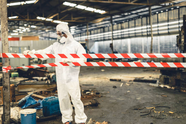 Professional Infectious Disease Decontamination technician working in Perrysville, IN